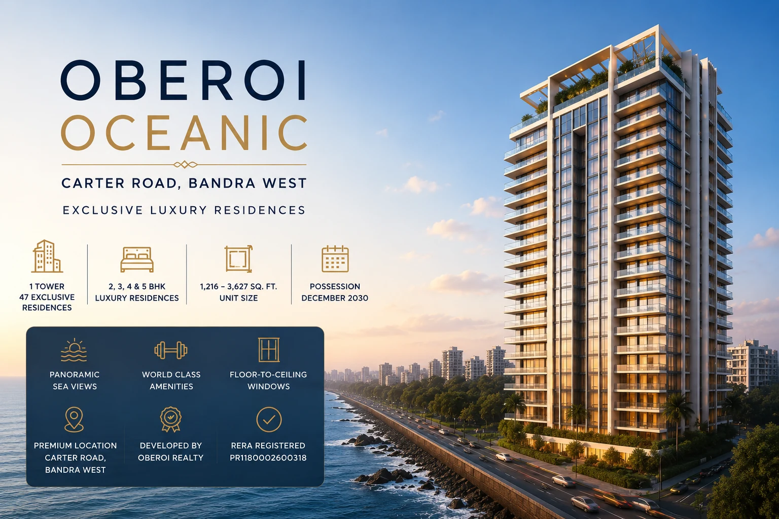 Oberoi Realty - developer of Oberoi Oceanic